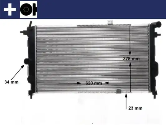 MAHLE CR438000S Radyatör