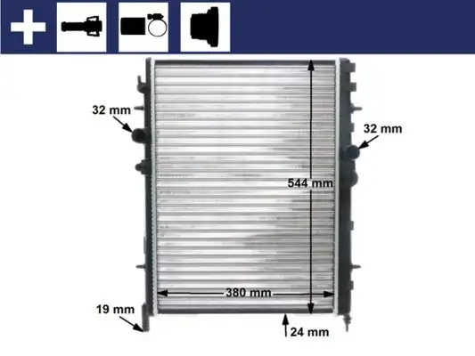 MAHLE CR515000S Radyatör