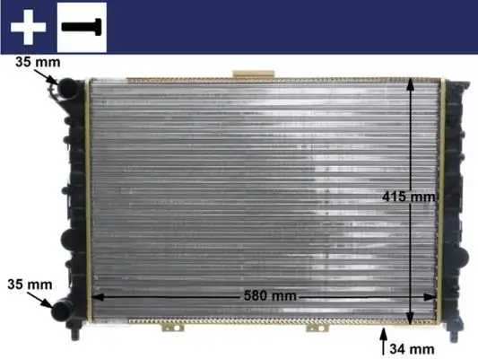 MAHLE CR518000S Radyatör