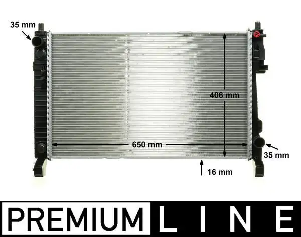 MAHLE CR661000P Radyatör A1695000703