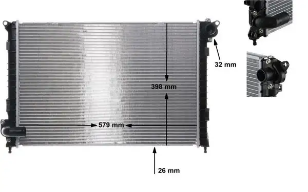 MAHLE CR983000S Radyatör 17117570821