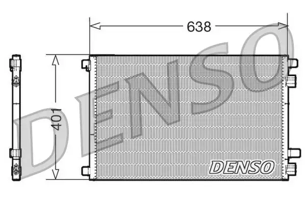 DENSO DCN23012 Klima Radyatörü 8200115543