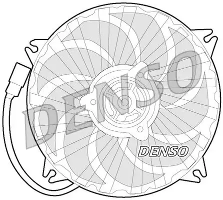 DENSO DER21017 Fan Motoru 1253A6