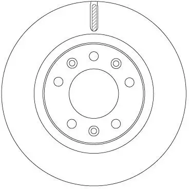 TRW DF6785 Ön Fren Diski 1610704680