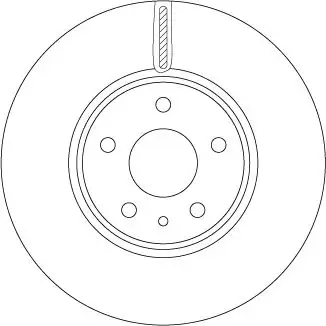 TRW DF6811 Ön Fren Diski