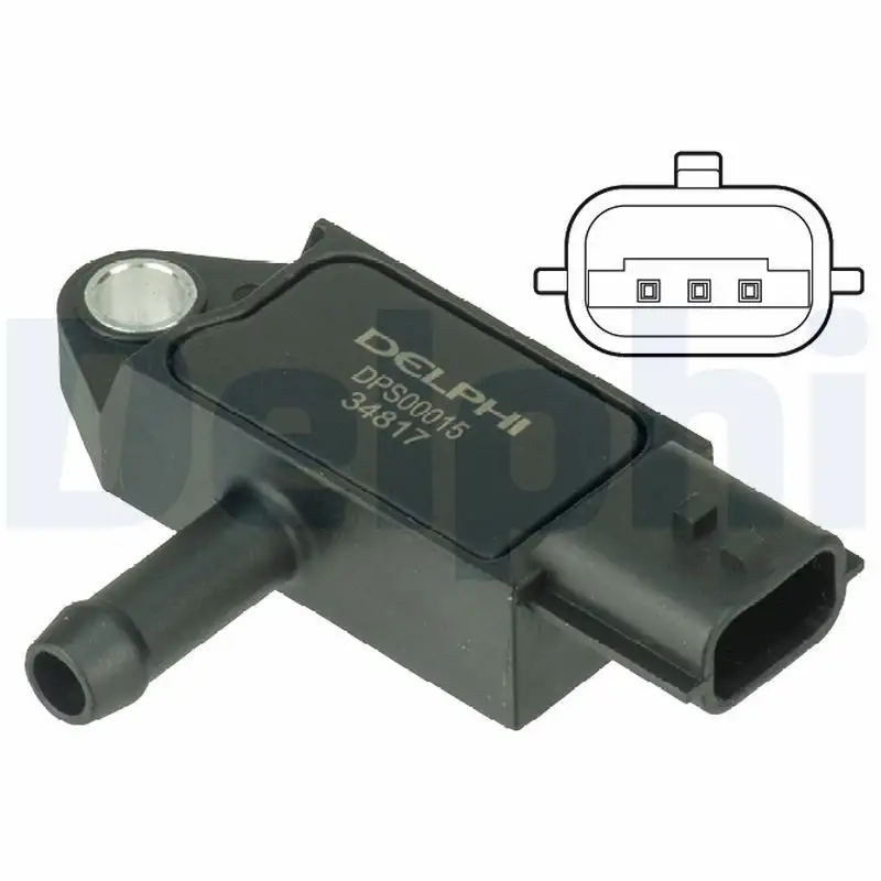 DELPHI DPS00015 Egzoz Basınç Sensörü