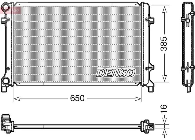DENSO DRM02014 Radyatör