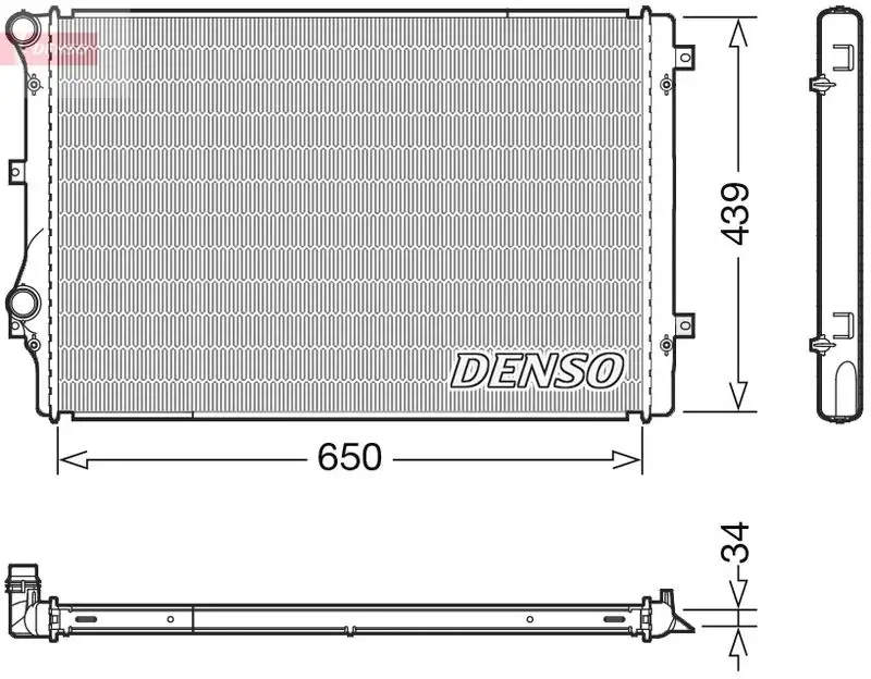 DENSO DRM32041 Radyatör 5K0121251J