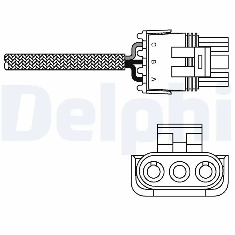 DELPHI ES10990-12B1 Oksijen Sensörü