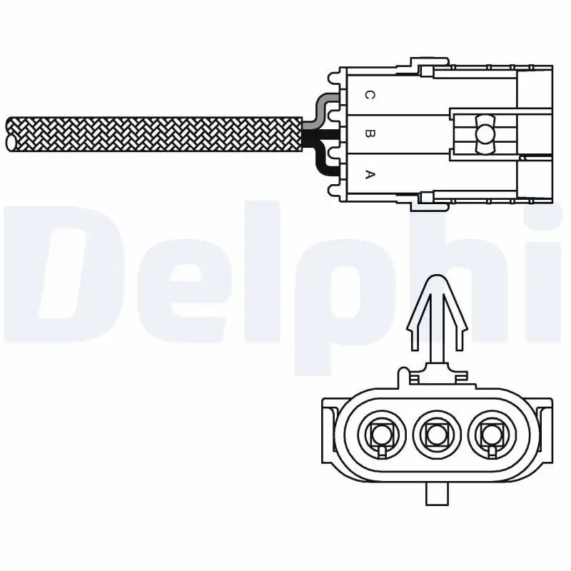 DELPHI ES10992-12B1 Oksijen Sensörü 7700872878
