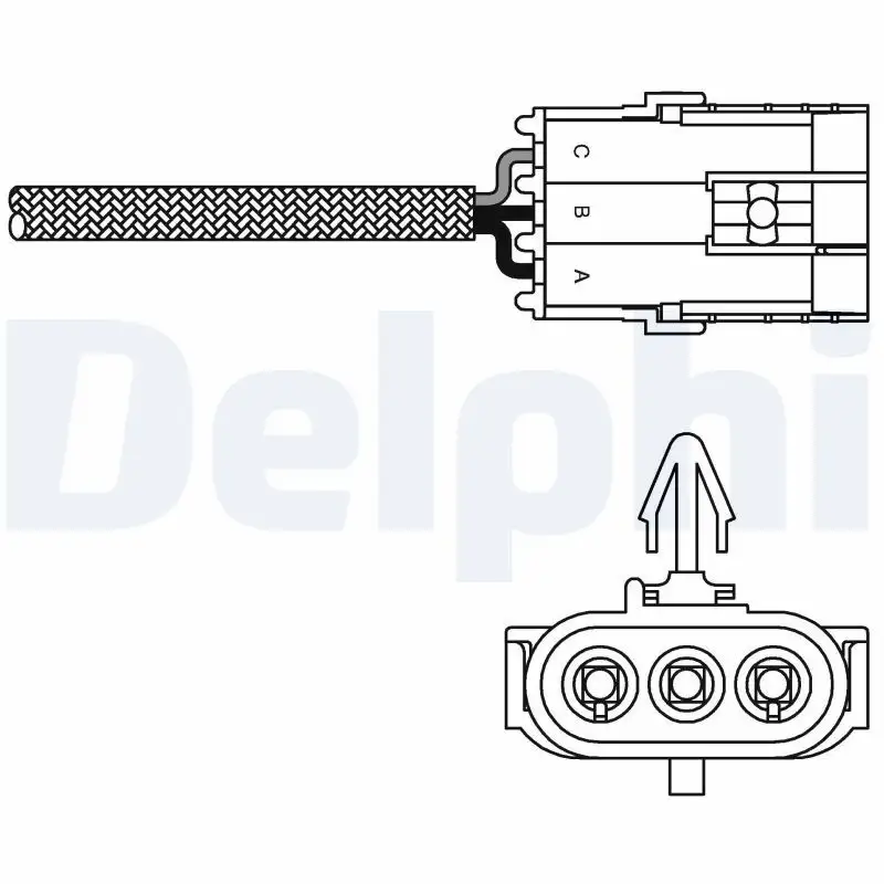 DELPHI ES10995-12B1 Oksijen Sensörü 7700101345