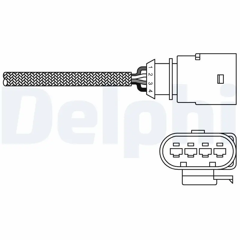 DELPHI ES20289-12B1 Oksijen Sensörü 06A906262BS
