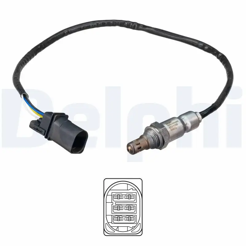 DELPHI ES21056-12B1 Oksijen Sensörü 04L906262AD