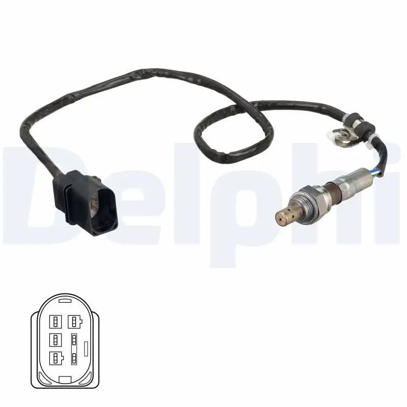 DELPHI ES21102-12B1 Oksijen Sensörü 06A906262BR