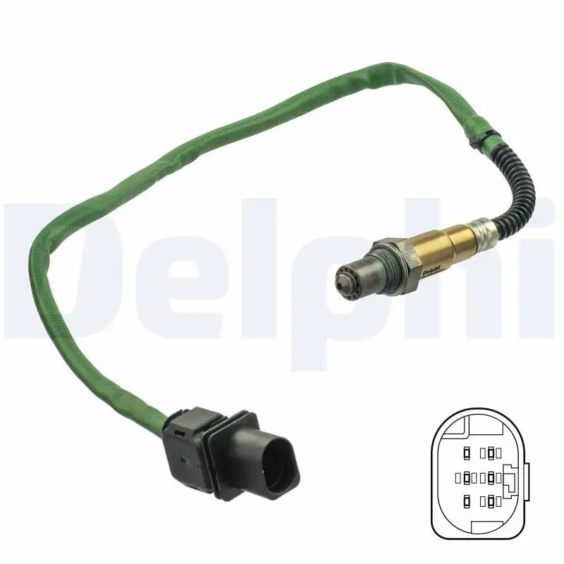 DELPHI ES21131-12B1 Oksijen Sensörü A0045427318