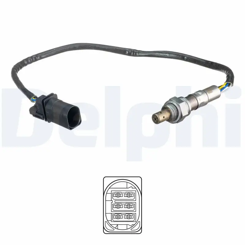 DELPHI ES21132-12B1 Oksijen Sensörü 036906262T