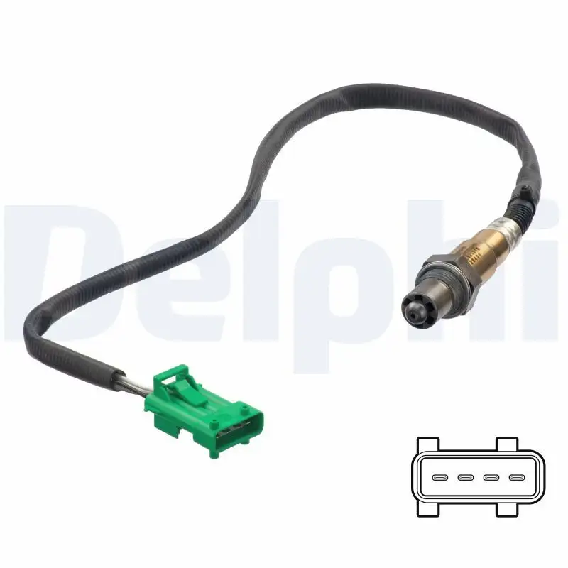 DELPHI ES21316-12B1 Oksijen Sensörü 1618HC