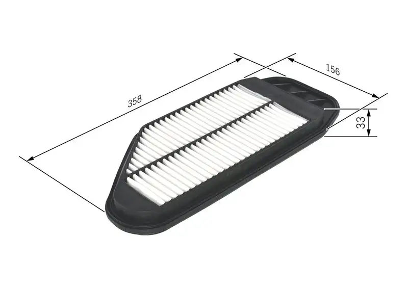 BOSCH F026400349 Hava Filtresi 96827723