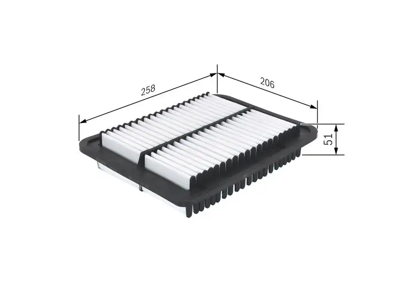BOSCH F026400353 Hava Filtresi