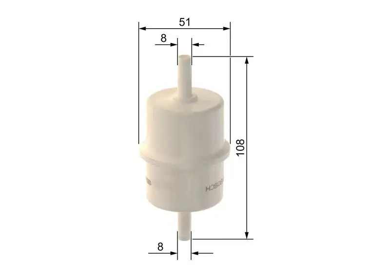 BOSCH F026402351 Yakıt Filtresi 5010382032