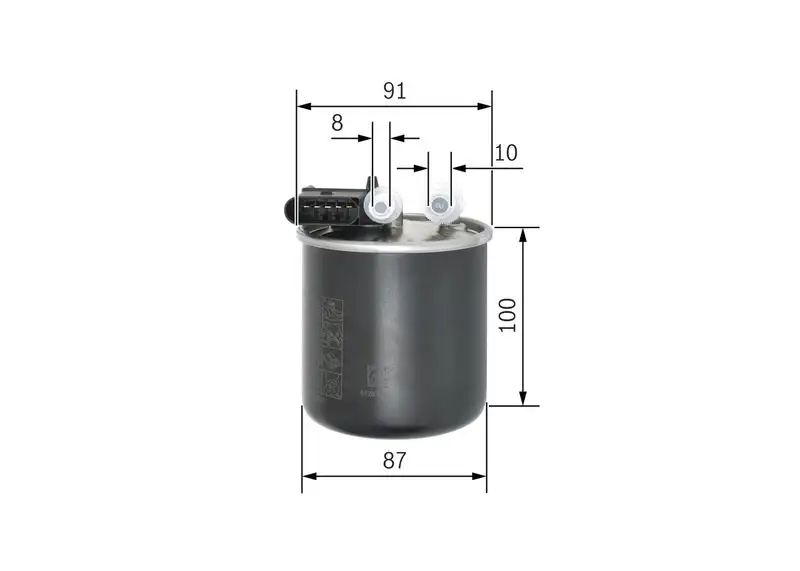 BOSCH F026402838 Yakıt Filtresi A6510903152