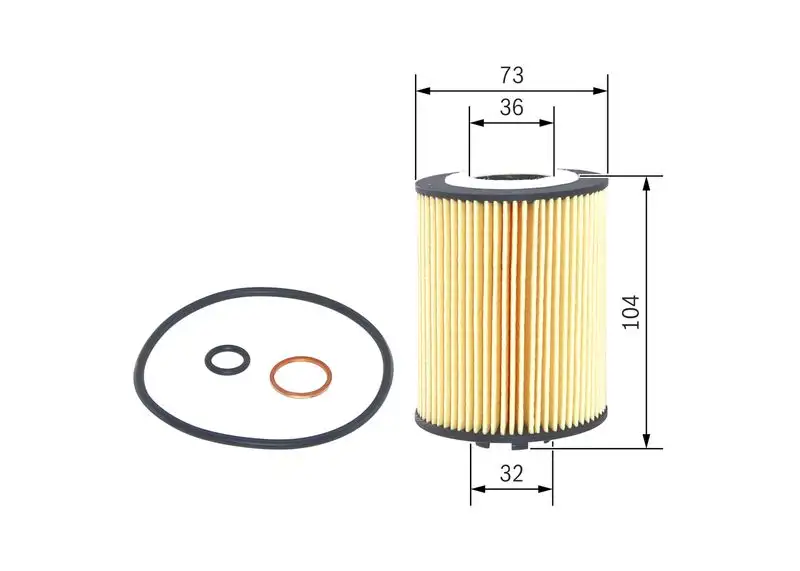 BOSCH F026407010 Yağ Filtresi 11427511161