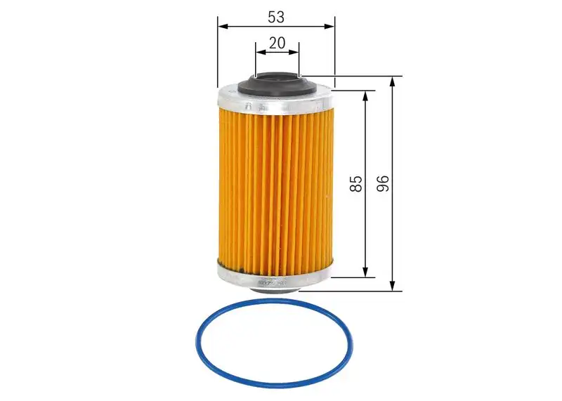 BOSCH F026407109 Yağ Filtresi
