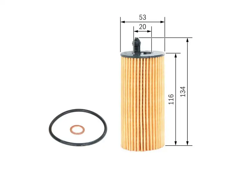 BOSCH F026407205 Yağ Filtresi 11428575211