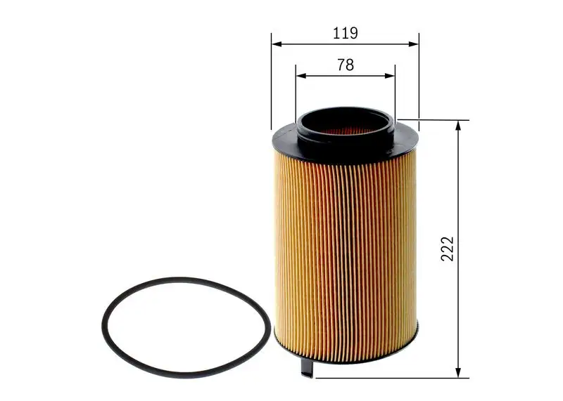 BOSCH F026407330 Yağ Filtresi 51055010021
