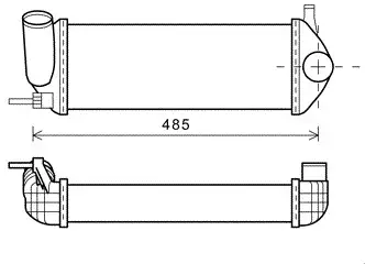 ORIS IRN502065 Turbo Radyatörü 144963234R