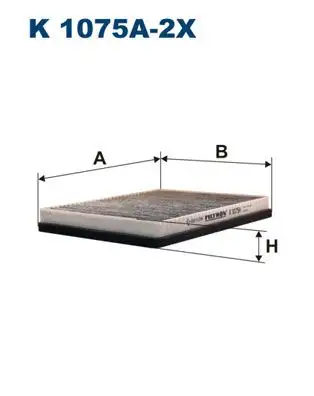 FILTRON K1075A-2X Polen Filtresi (Karbonlu)