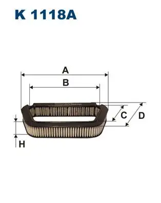 FILTRON K1118A Polen Filtresi (Karbonlu) 4E0819439A