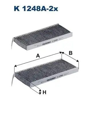FILTRON K1248A-2X Polen Filtresi (Karbonlu)