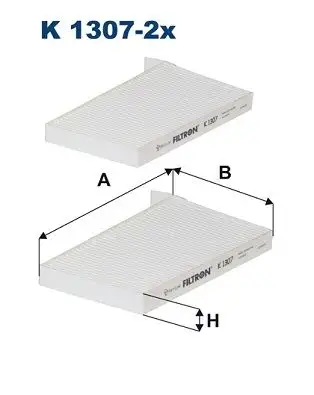FILTRON K1307-2X Polen Filtresi 976174H000AT