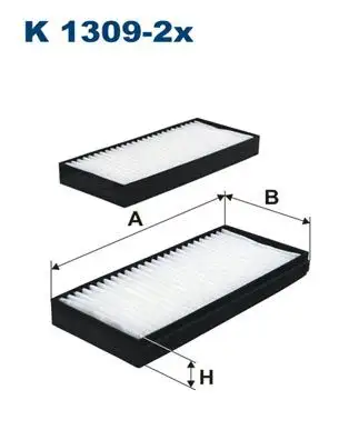 FILTRON K1309-2X Polen Filtresi 6811109530