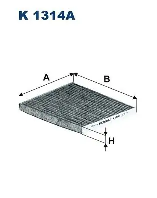 FILTRON K1314A Polen Filtresi (Karbonlu)
