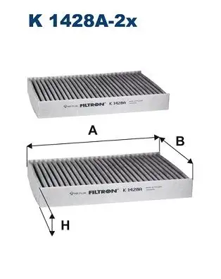 FILTRON K1428A-2X Polen Filtresi (Karbonlu)