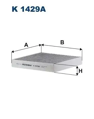 FILTRON K1429A Polen Filtresi (Karbonlu) MF1455700380