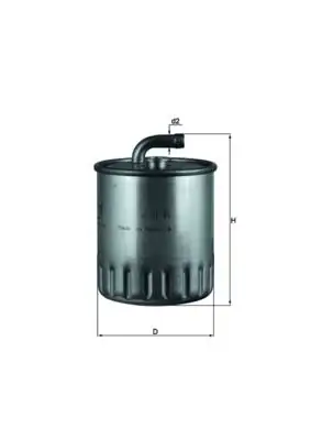 MAHLE KL179 Yakıt Filtresi A6110920001
