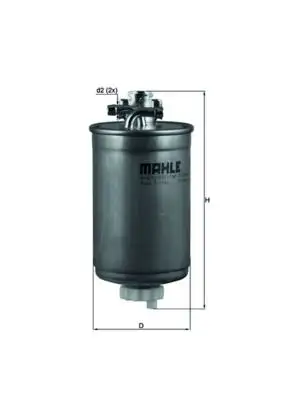 MAHLE KL180 Yakıt Filtresi