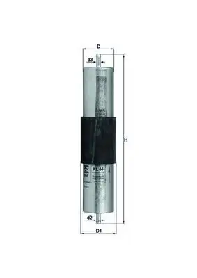 MAHLE KL66 Yakıt Filtresi