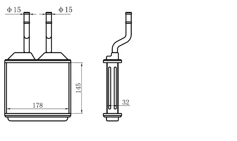 ORIS KOP013032 Kalorifer Radyatörü 1618020