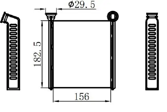 ORIS KVW021026 Kalorifer Radyatörü 5C0819031