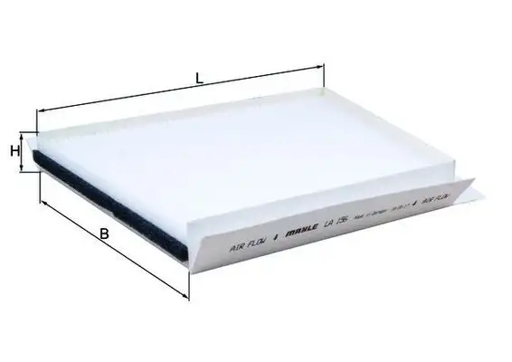 MAHLE LA156 Polen Filtresi A2118300003