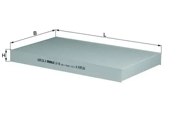 MAHLE LA46 Polen Filtresi