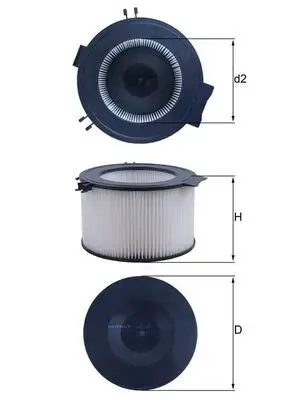 MAHLE LA65 Polen Filtresi