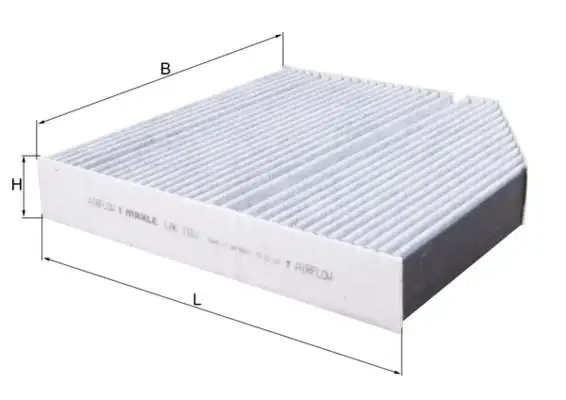 MAHLE LAK1161 Polen Filtresi (Karbonlu)