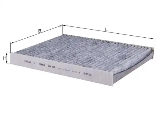 MAHLE LAK182 Polen Filtresi (Karbonlu)