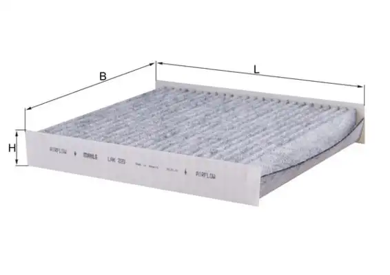 MAHLE LAK220 Polen Filtresi (Karbonlu)