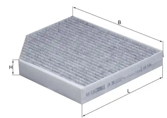 MAHLE LAK386 Polen Filtresi (Karbonlu)